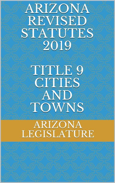 2019 Arizona Revised Statutes Title 28 .